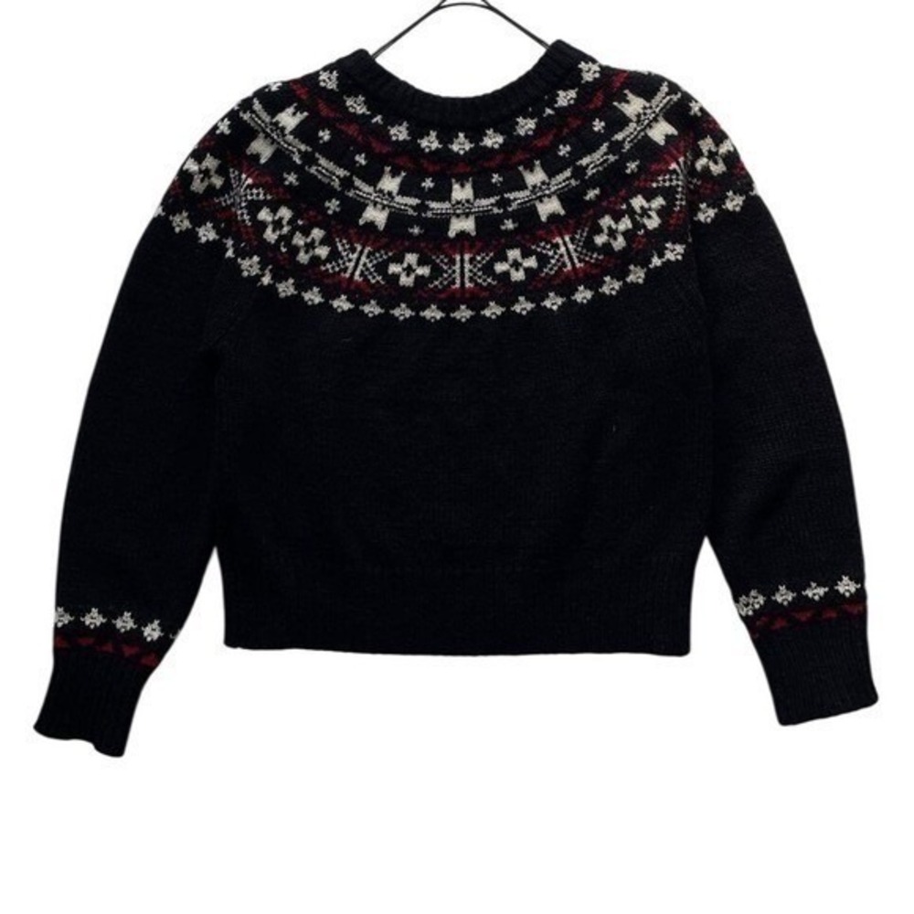 Polo Ralph‎ Lauren Large Fair Isle Wool Alpaca Sweater Black Multi S MSRP 498 NW - Picture 6 of 16